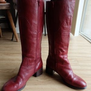 Nine West Red Boots